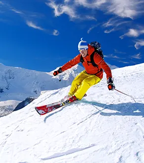 Skier dans le Colorado